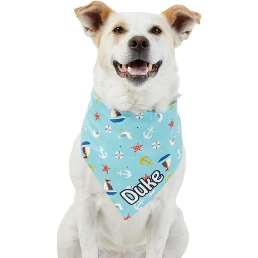 Frisco Nautical Personalized Dog & Cat Bandana -Cat Supply Store 258762 PT6. AC SS1800 V1619559518