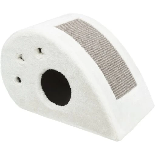 TRIXIE Topi 13-in Plush Carpet Cat Condo -Cat Supply Store 258834 PT6. AC SS1800 V1604358408