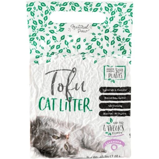 Natural Paw Tofu Cat Litter Refill Bag, 4.5-lb Bag -Cat Supply Store 261667 MAIN. AC SS1800 V1605633725