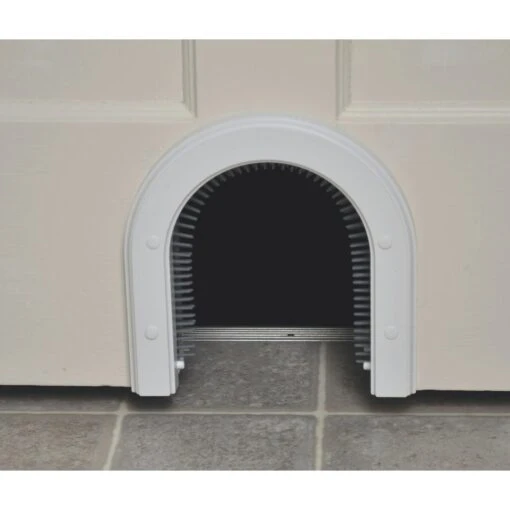 Cathole ECO Cat Door, White -Cat Supply Store 261768 MAIN. AC SS1800 V1611090418