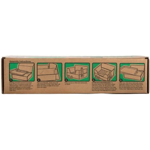 Litter One Biodegradable Disposable Cat Litter Box Kit -Cat Supply Store 262935 PT5. AC SS1800 V1606800164