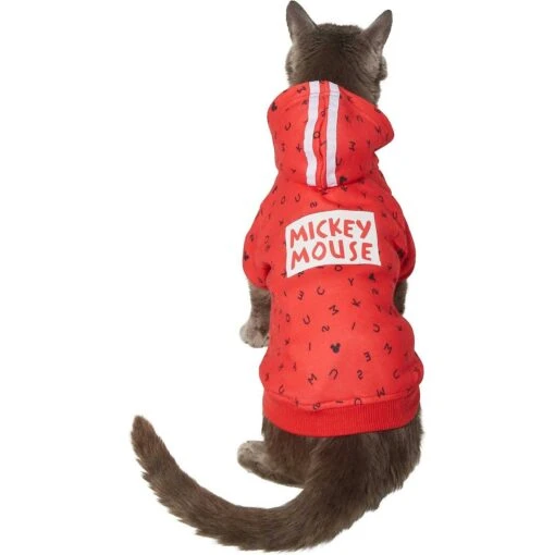 Disney Mickey Mouse Graphic Dog & Cat Hoodie -Cat Supply Store 264647 PT3. AC SS1800 V1637652386