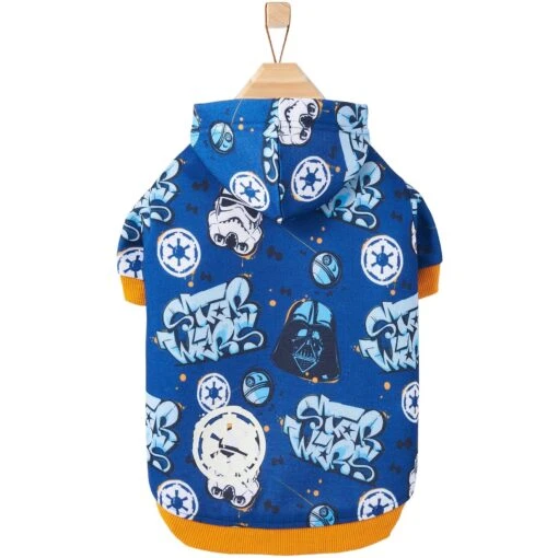 STAR WARS Graffiti Print Dog & Cat Hoodie -Cat Supply Store 264668 MAIN. AC SS1800 V1637649094