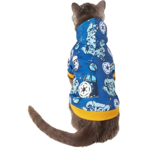 STAR WARS Graffiti Print Dog & Cat Hoodie -Cat Supply Store 264668 PT3. AC SS1800 V1637721985