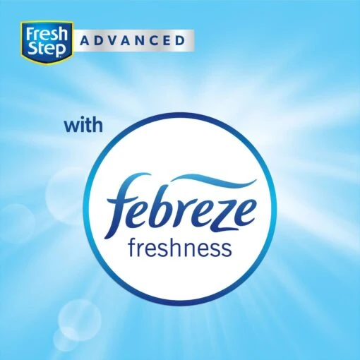 Fresh Step Advanced Multi-Cat Febreze Freshness Scented Clumping Clay Cat Litter, 18.5-lb Box -Cat Supply Store 266338 PT2. AC SS1800 V1694464647