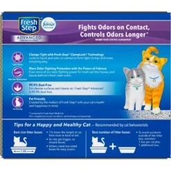 Fresh Step Advanced Multi-Cat Febreze Freshness Scented Clumping Clay Cat Litter, 18.5-lb Box -Cat Supply Store 266338 PT7. AC SS1800 V1694457276