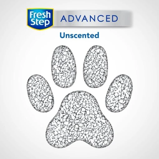 Fresh Step Advanced Simply Unscented Clumping Clay Cat Litter, 18.5-lb Box -Cat Supply Store 266344 PT3. AC SS1800 V1694455030