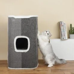 ZEZE Stockholm Multiple Steps Bucket Cat Condo -Cat Supply Store 266586 PT2. AC SS1800 V1630098683