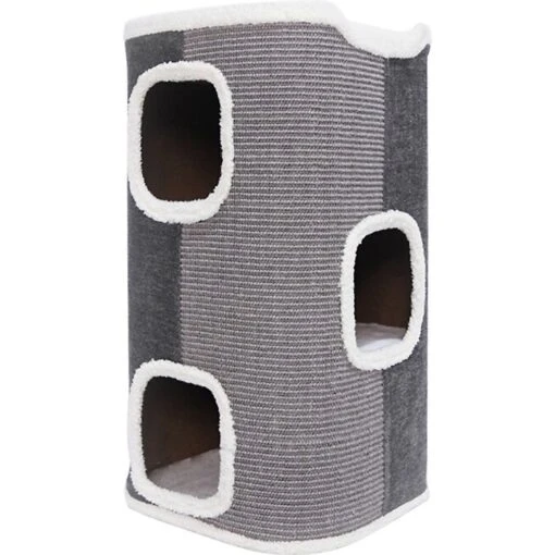 ZEZE Stockholm Multiple Steps Bucket Cat Condo -Cat Supply Store 266586 PT5. AC SS1800 V1625669202