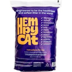 HempAlta Unscented Non-Clumping Hemp Cat Litter, 2.2-lb Bag -Cat Supply Store 266727 PT1. AC SS1800 V1677162210