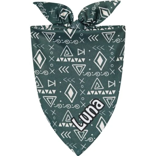 Frisco Boho Geo Personalized Dog & Cat Bandana -Cat Supply Store 267559 MAIN. AC SS1800 V1623094378