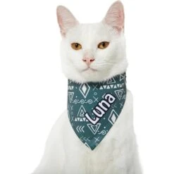 Frisco Boho Geo Personalized Dog & Cat Bandana -Cat Supply Store 267559 PT8. AC SS1800 V1623164651