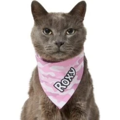 Frisco Pink Camo Personalized Dog & Cat Bandana -Cat Supply Store 267567 PT8. AC SS1800 V1623164559