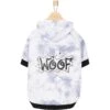 Frisco Woof Tiedye Print Dog & Cat Hoodie -Cat Supply Store 267986 MAIN. AC SS1800 V1637648583