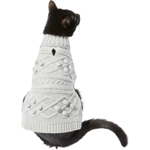 Frisco Boho Bobble-Knit Dog & Cat Sweater -Cat Supply Store 268081 PT2. AC SS1800 V1628797629