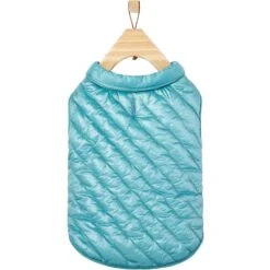 Frisco Lightweight Packable Insulated Dog & Cat Quilted Puffer Coat, Ocean Teal -Cat Supply Store 268280 PT4. AC SS1800 V1628778984