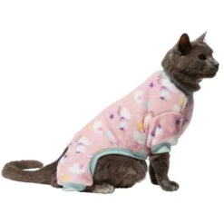 Frisco Dog & Cat Cozy Plush Fleece PJs, Unicorns -Cat Supply Store 268469 PT3. AC SS1800 V1637720561