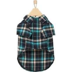 Frisco Multi-Plaid Dog & Cat Flannel Shirt -Cat Supply Store 268588 PT4. AC SS1800 V1637707676