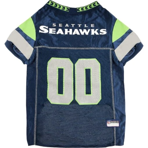 Pets First NFL Dog & Cat Jersey, Seattle Seahawks -Cat Supply Store 270794 MAIN. AC SS1800 V1612883773