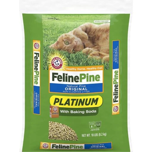 Feline Pine Platinum Natural Pine Cat Litter -Cat Supply Store 272685 MAIN. AC SS1800 V1675371479