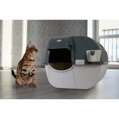 Omega Paw Easy Fill Roll 'n Clean Cat Litter Box -Cat Supply Store 275976 PT1. AC SS1800 V1613177549