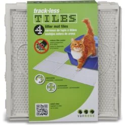 Van Ness Trackless Cat Litter Mat Tiles -Cat Supply Store 280408 PT2. AC SS1800 V1615932455