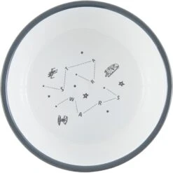 STAR WARS Navy Constellations No-Skid Ceramic Cat Bowl -Cat Supply Store 280656 PT4. AC SS1800 V1628535730