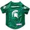 Littlearth NCAA Stretch Dog & Cat Jersey, Michigan State Spartans -Cat Supply Store 284096 MAIN. AC SS1800 V1619544722