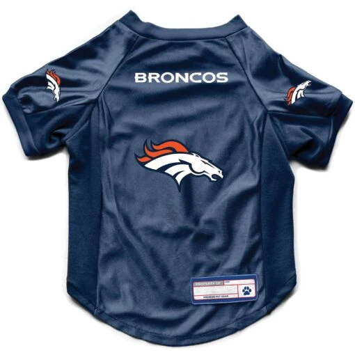 Littlearth NFL Stretch Dog & Cat Jersey, Denver Broncos -Cat Supply Store 284243 MAIN. AC SS1800 V1619576848