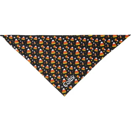 Frisco Candy Corn Personalized Dog & Cat Bandana -Cat Supply Store 287056 PT3. AC SS1800 V1623246192