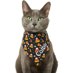 Frisco Candy Corn Personalized Dog & Cat Bandana -Cat Supply Store 287056 PT7. AC SS1800 V1623246828