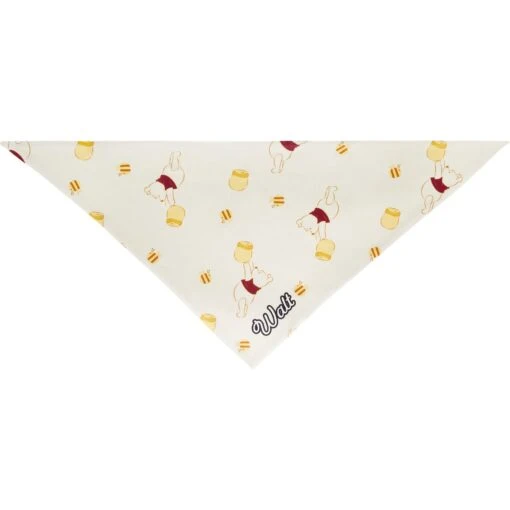 Disney Winnie The Pooh Personalized Dog & Cat Bandana -Cat Supply Store 290158 PT3. AC SS1800 V1630429072