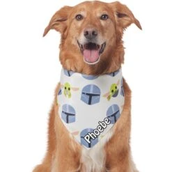 STAR WARS THE MANDALORIAN GROGU Chibi Print Personalized Dog & Cat Bandana -Cat Supply Store 290170 PT3. AC SS1800 V1671228218