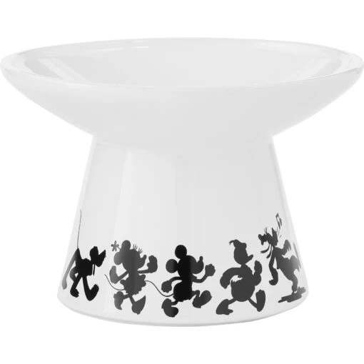 Disney Mickey Mouse Wide Shape Non-Skid Elevated Ceramic Cat Bowl -Cat Supply Store 291401 MAIN. AC SS1800 V1633978849