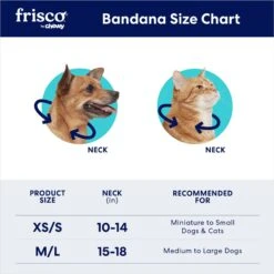 Frisco Love Bites Dog & Cat Bandana -Cat Supply Store 292054 PT1. AC SS1800 V1696277452