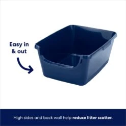 Frisco High Sided Cat Litter Box, Extra Large & World's Best Multi-Cat Unscented Clumping Corn Cat Litter -Cat Supply Store 293046 PT3. AC SS1800 V1620014824