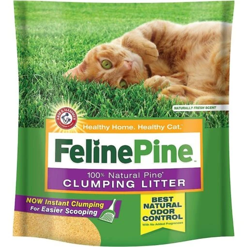 Feline Pine Scoop Unscented Clumping Wood Cat Litter -Cat Supply Store 295197 MAIN. AC SS1800 V1621031237