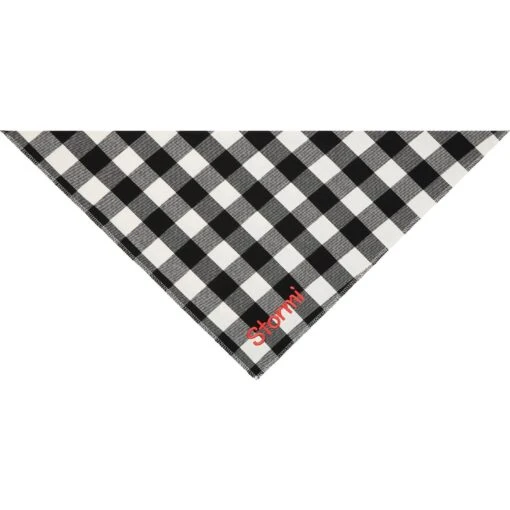 Frisco Buffalo Check Embroidered Personalized Dog & Cat Bandana -Cat Supply Store 301162 PT3. AC SS1800 V1628013696