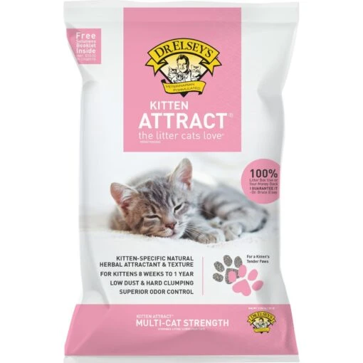 Dr. Elsey's Kitten Attract Clumping Clay Cat Litter -Cat Supply Store 301487 MAIN. AC SS1800 V1701452080