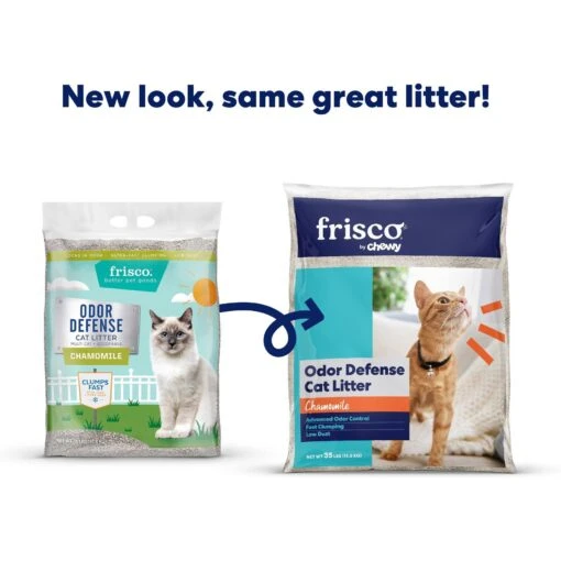 Frisco Odor Defense Chamomile Scented Clumping Clay Litter -Cat Supply Store 305030 PT1. AC SS1800 V1657656798