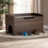 Baxton Studio Cambrie Cat Litter Box Cover House -Cat Supply Store 307862 MAIN. AC SS1800 V1631829389