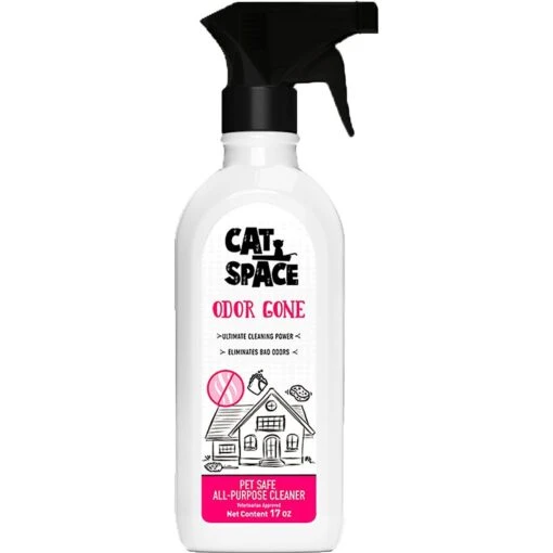 Cat Space Odor Gone Cat Spray, 17-oz Bottle -Cat Supply Store 307896 MAIN. AC SS1800 V1624660998