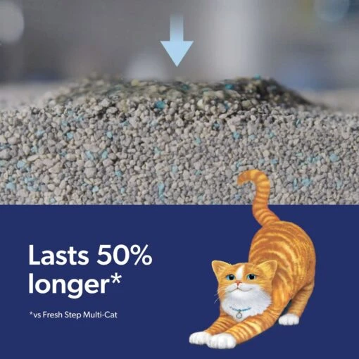 Fresh Step Outstretch Concentrated Unscented Clumping Clay Cat Litter, 19-lb Box -Cat Supply Store 308949 PT4. AC SS1800 V1694464706