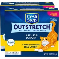 Fresh Step Outstretch Advanced Concentrated Febreze Freshness Scented Clumping Clay Cat Litter -Cat Supply Store 308951 PT6. AC SS1800 V1694463427