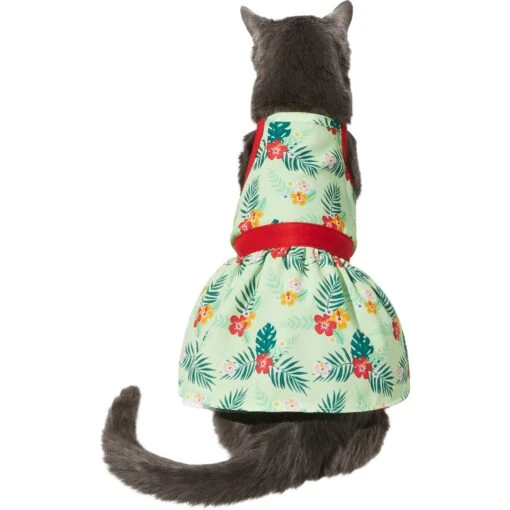 Frisco Hawaiian Floral Dog & Cat Dress -Cat Supply Store 312112 PT2. AC SS1800 V1644423385