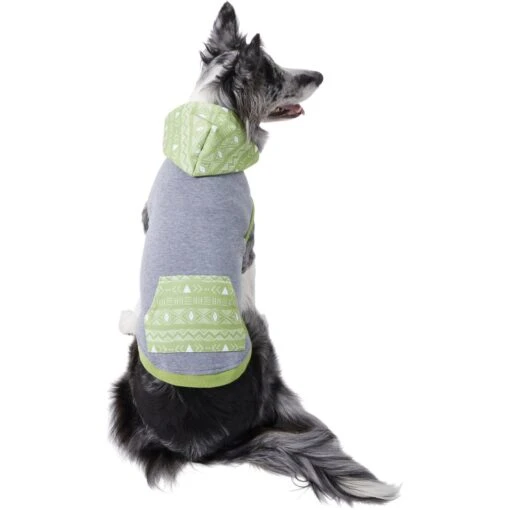 Frisco Green Southwest Dog & Cat Hoodie -Cat Supply Store 312248 MAIN. AC SS1800 V1644883019