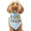 Frisco Good Vibes Dog & Cat Bandana -Cat Supply Store 312297 MAIN. AC SS1800 V1644880141