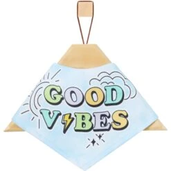 Frisco Good Vibes Dog & Cat Bandana -Cat Supply Store 312297 PT3. AC SS1800 V1644883741