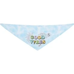 Frisco Good Vibes Dog & Cat Bandana -Cat Supply Store 312297 PT4. AC SS1800 V1644880288