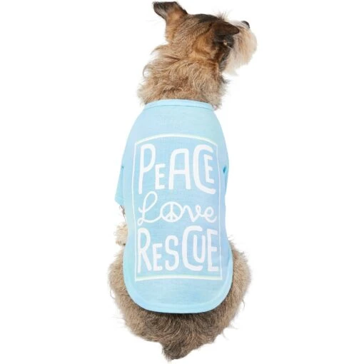 Frisco Peace Love Rescue Dog & Cat T-Shirt -Cat Supply Store 315068 MAIN. AC SS1800 V1646349292